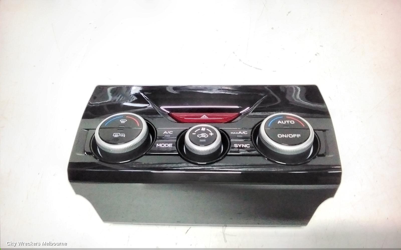 SUBARU FORESTER HEATER/AC CONTROLS, SK, DUAL ZONE CLIMATE CONTROL TYPE, 08/2018 - 11/2024 - Image 1