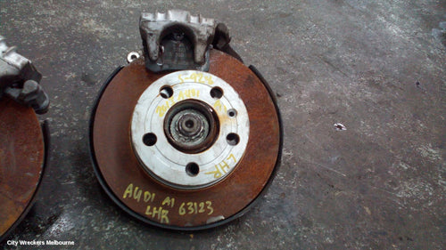 AUDI A1 LEFT REAR HUB ASSEMBLY, 8X, 12/2010 - 10/2018 - Image 1
