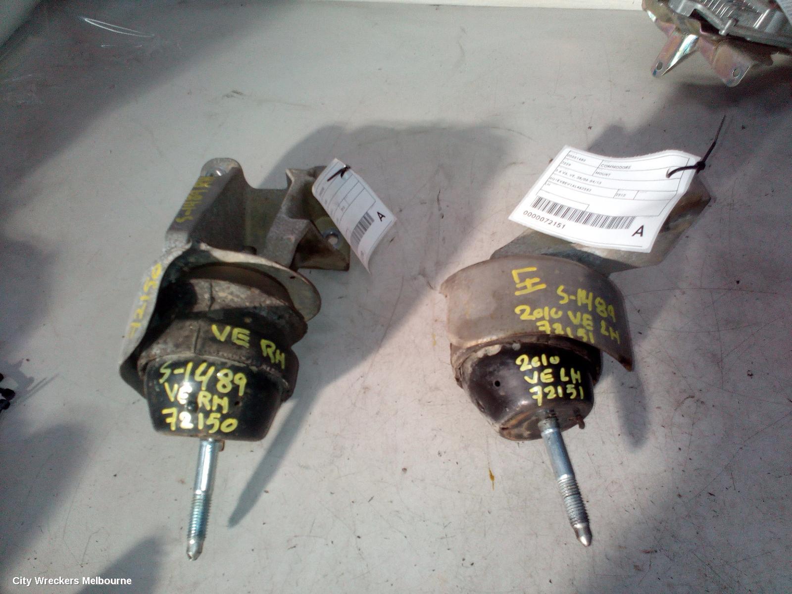 HOLDEN COMMODORE MOUNT, ENGINE MOUNT, LEFT, 3.6 V6, SIDI, LLT, VE, 08/2009 - 05/2013 - Image 3