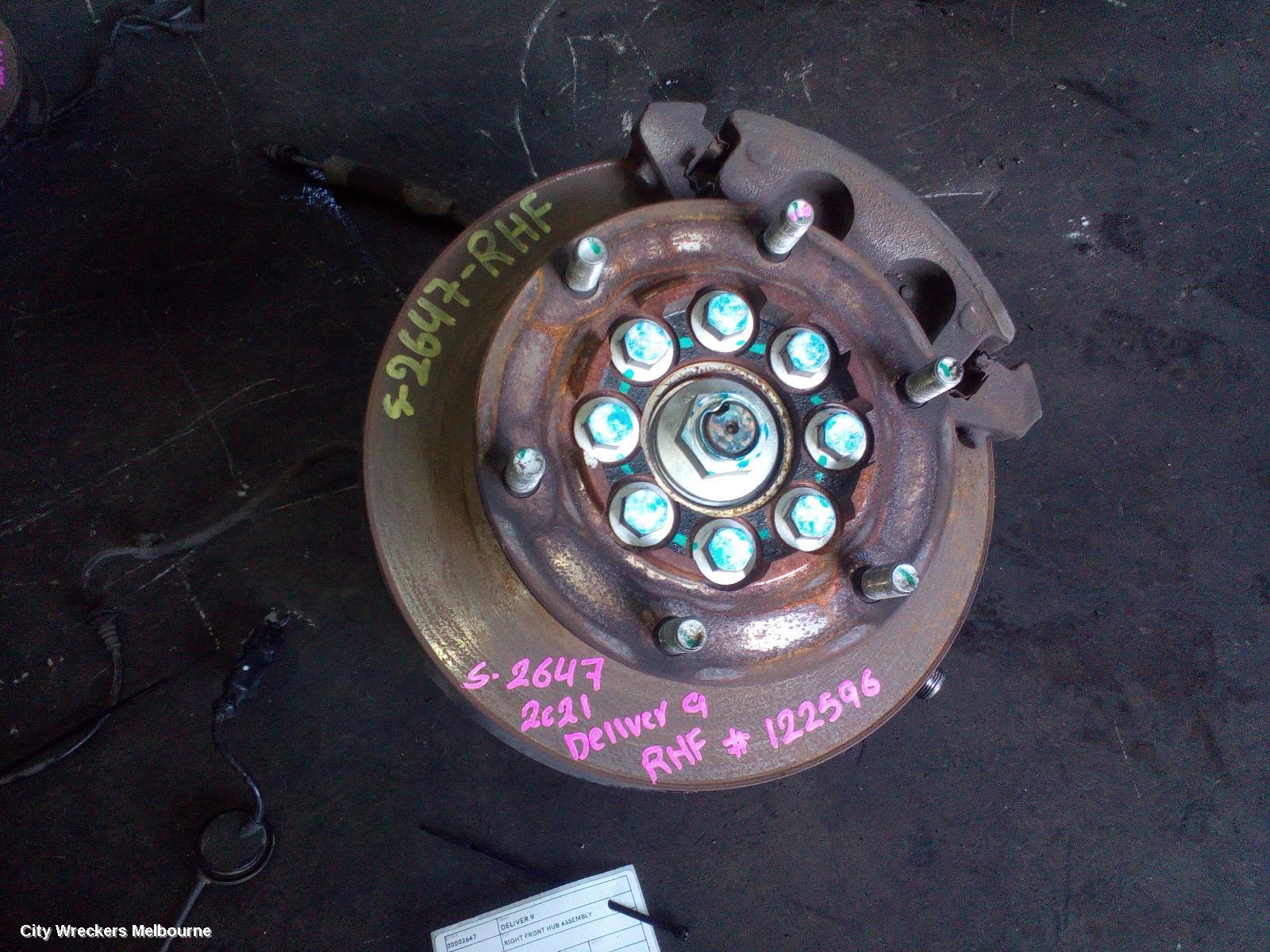 LDV DELIVER 9 RIGHT FRONT HUB ASSEMBLY, 07/2020 ONWARDS - Image 2