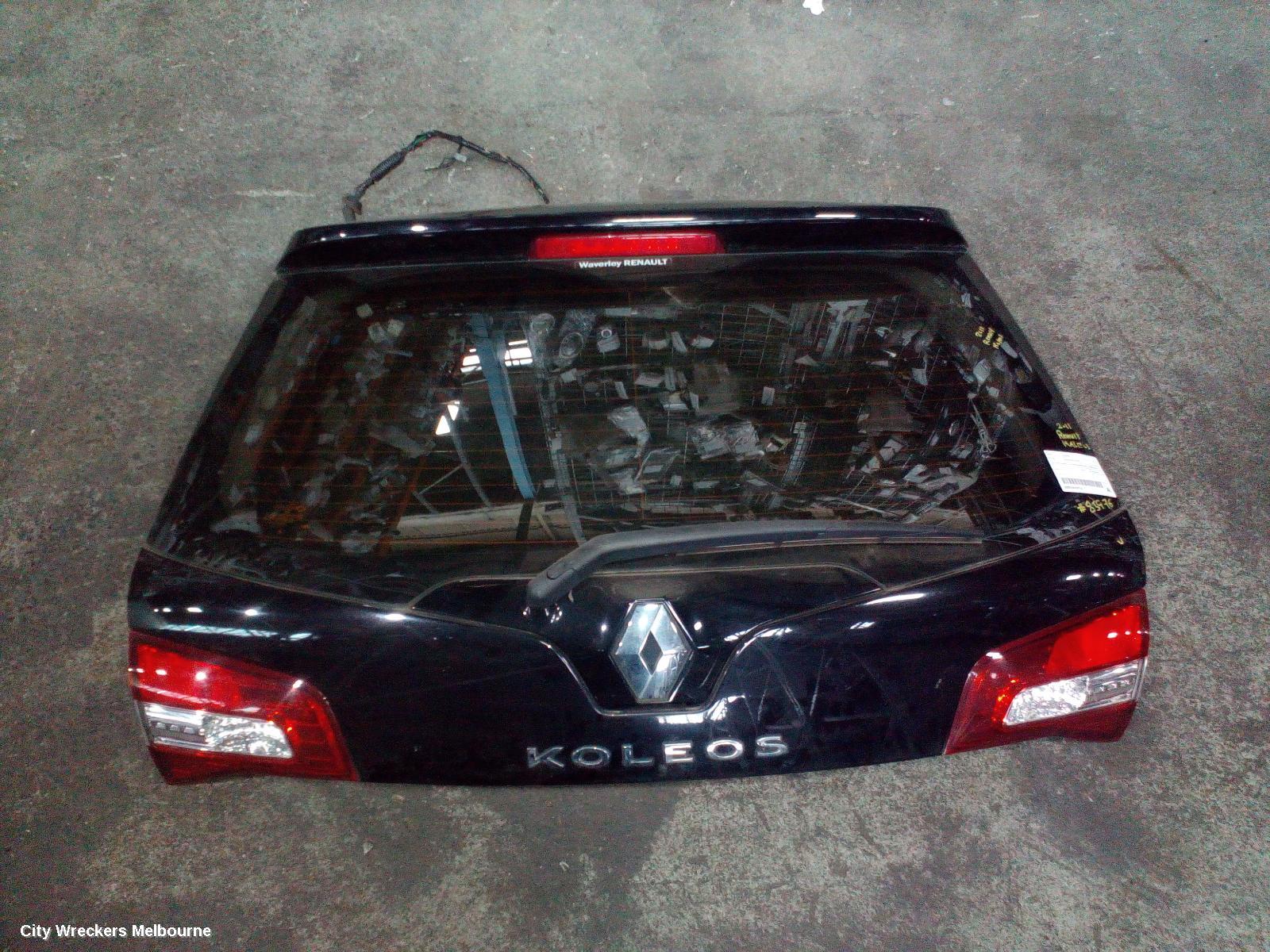 RENAULT KALEOS BOOTLID/TAILGATE, TAILGATE (UPPER), H45, NON SPOILER TYPE, , 09/2008 - 04/2016 - Image 3