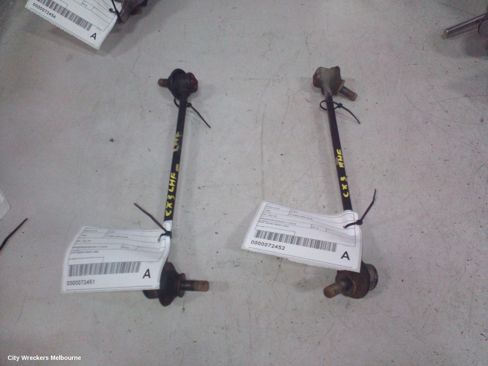 MAZDA CX3 STABILISER BAR, DK, 03/2015 ONWARDS - Image 2