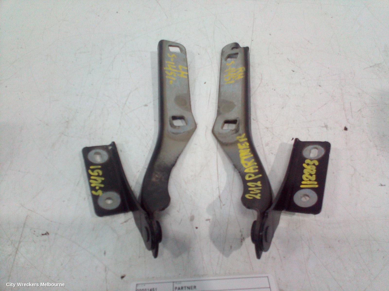 PEUGEOT PARTNER BONNET HINGE/STRUT, VAN 09/2008 - 01/2015 - Image 2