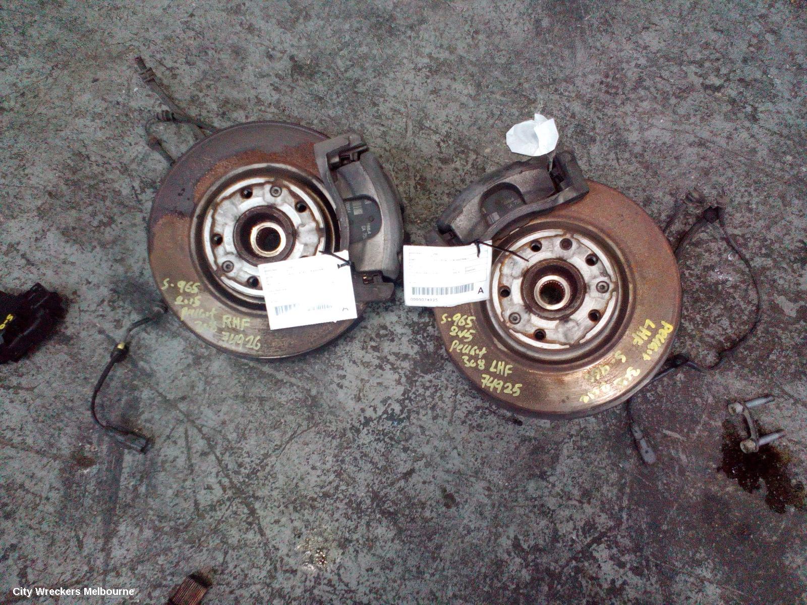 PEUGEOT 308 LEFT FRONT HUB ASSEMBLY, T9, 10/2014 - 05/2021 - Image 2