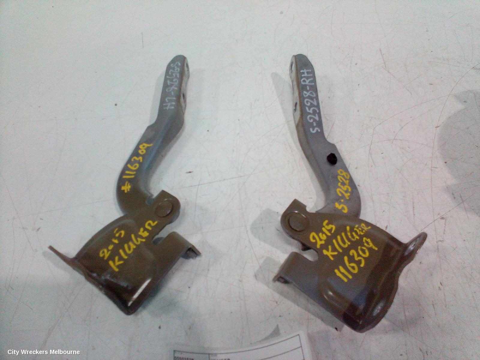 TOYOTA KLUGER BONNET HINGE/STRUT, XU50 SERIES, 03/2014 - 02/2021 - Image 1