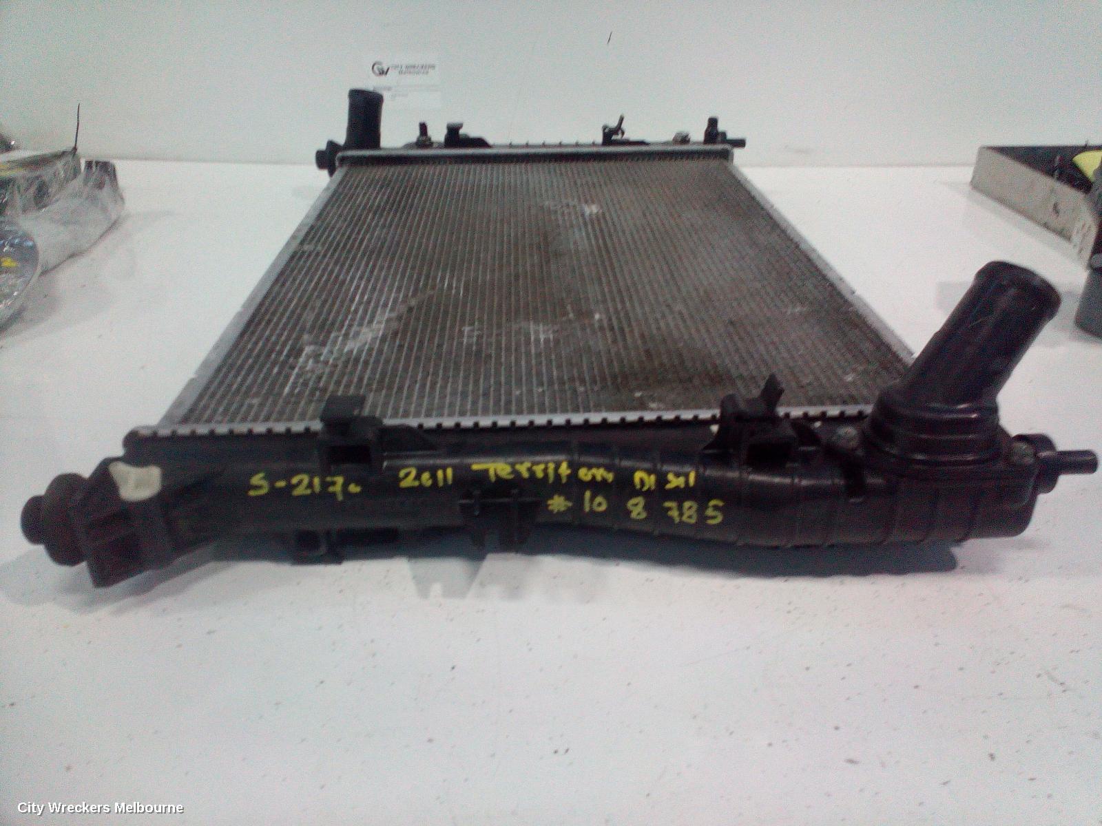 FORD TERRITORY RADIATOR, AUTO, 2.7, DIESEL, SZ MKI-MKII, 04/2011 - 12/2016 - Image 3