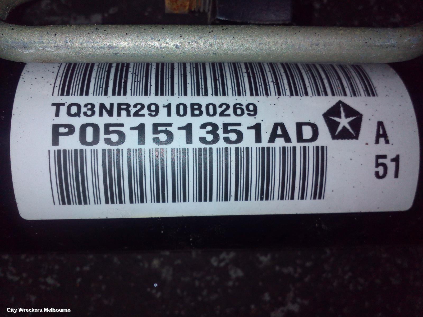 DODGE JOURNEY STEERING BOX/RACK, JC, 09/2008 - 12/2016 - Image 1