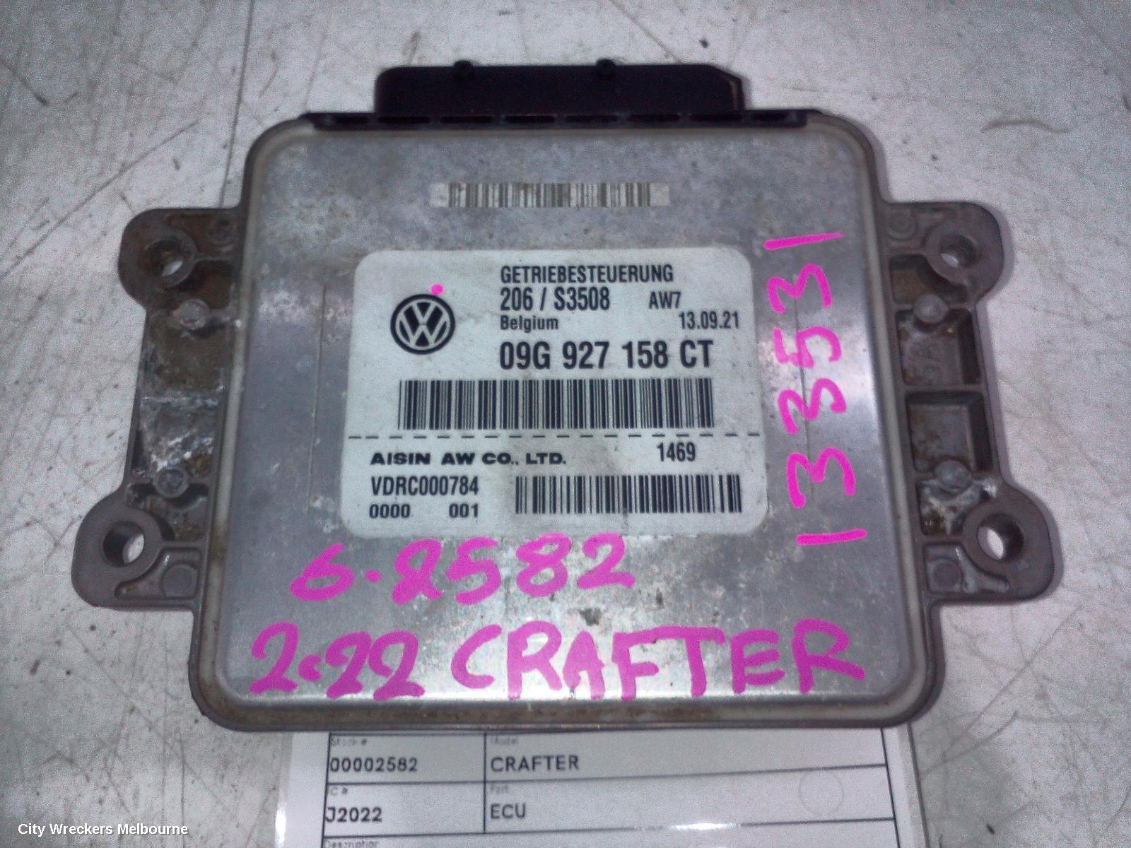 VOLKSWAGEN CRAFTER ECU, AUTO TRANS CONTROL MODULE, SY1, 08/2017 ONWARDS - Image 2
