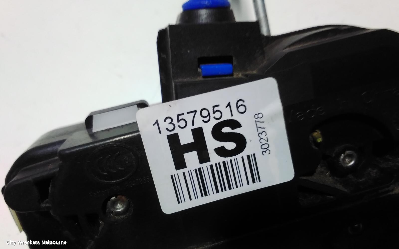 HOLDEN COMMODORE DOOR/BOOT/GATE LOCK, LEFT FRONT DOOR LOCK, VF, 05/2013 - 12/2017 - Image 3