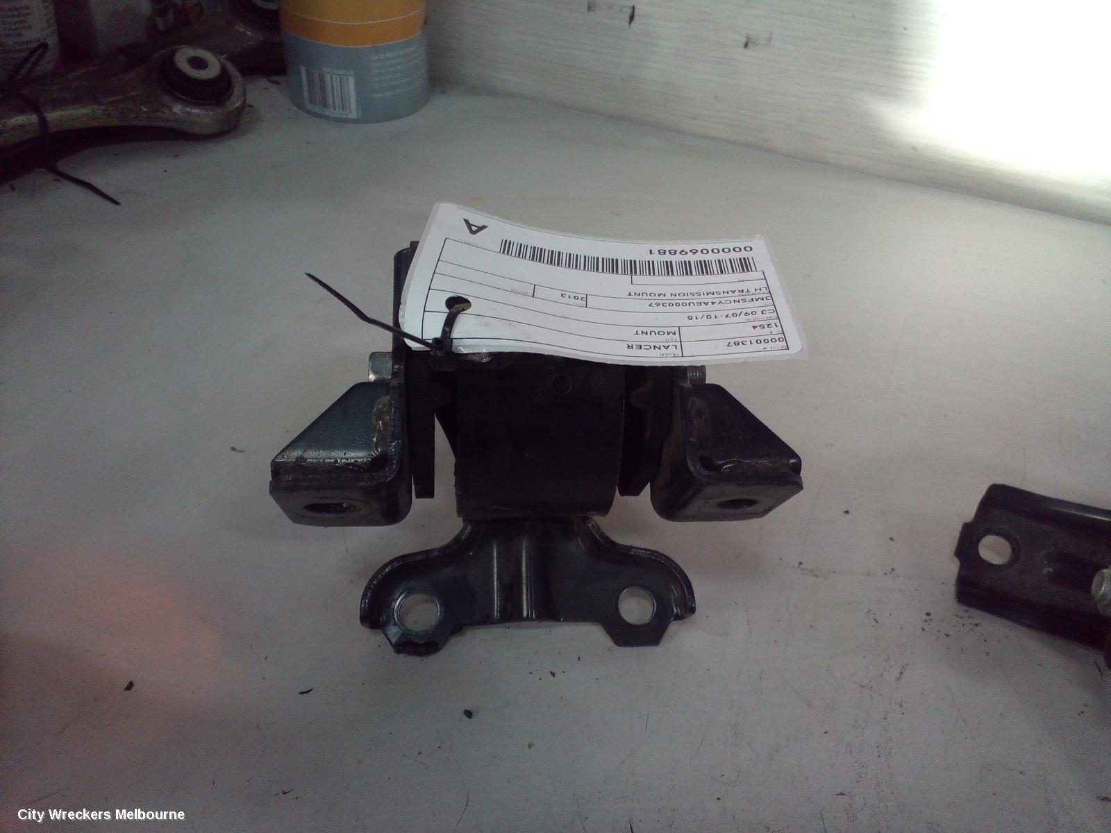 MITSUBISHI LANCER MOUNT, ENGINE MOUNT, FRONT ROLL, PETROL, 2.0, 4B11, 2WD, CJ-CF, 07/2007 - 12/2017 - Image 2
