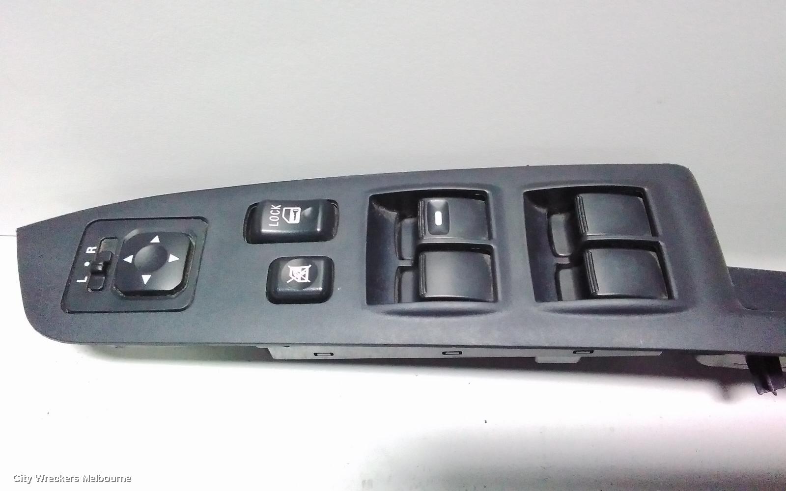 MITSUBISHI OUTLANDER PWR DR WIND SWITCH, RH FRONT (MASTER SWITCH), ZH, 09/2009 - 10/2012 - Image 2