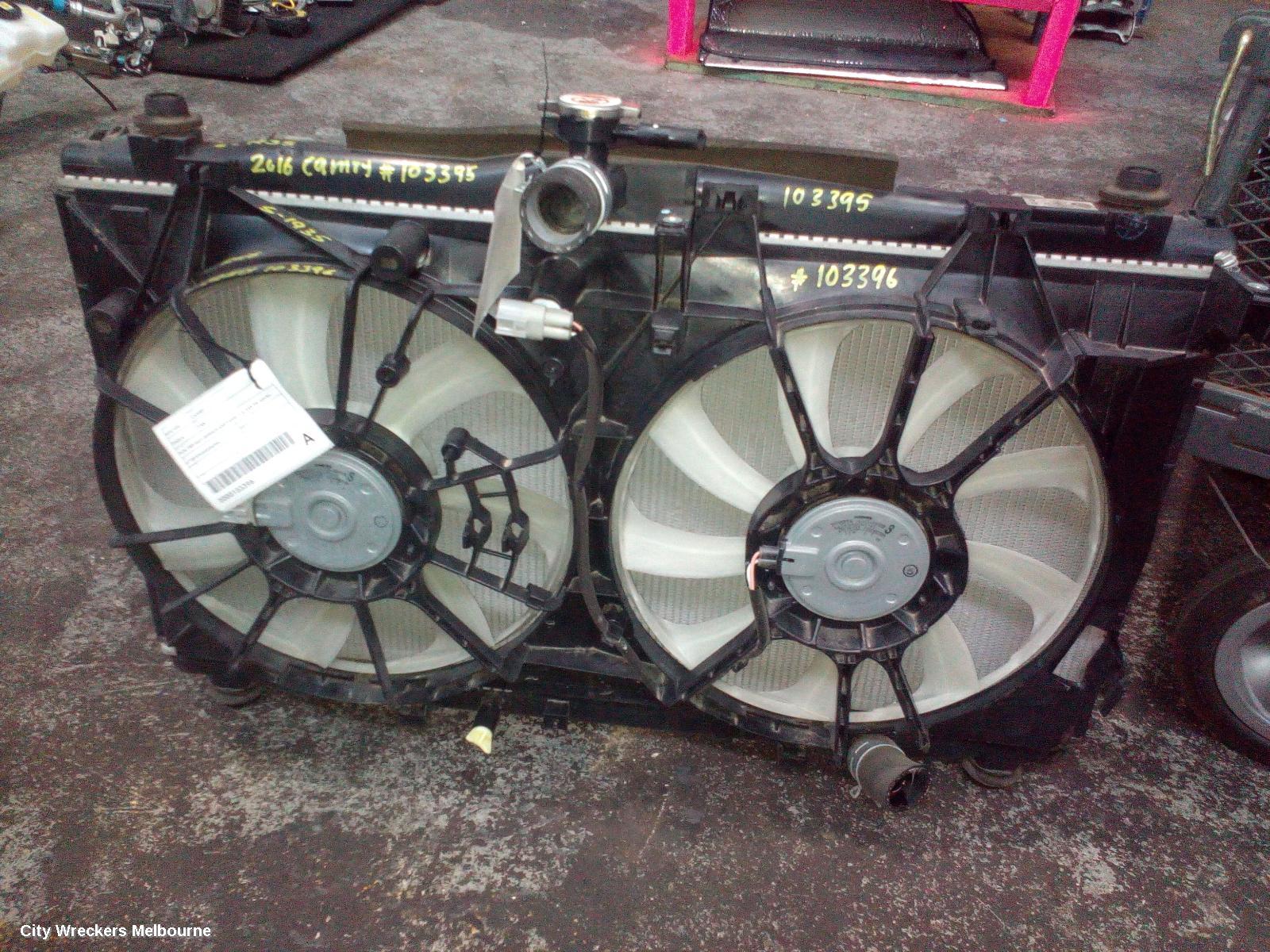 TOYOTA CAMRY FAN, DUAL FAN ASSY (SHROUD AND FANS), 2.5, 2AR-FE, ASV50, 12/2011 - 10/2017 - Image 2