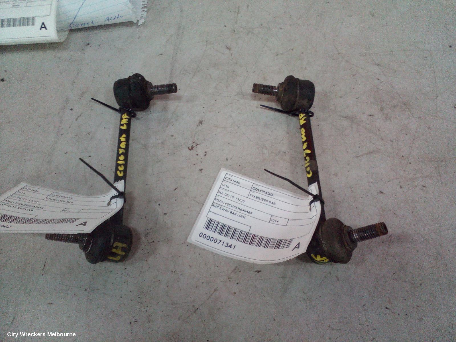 HOLDEN COLORADO STABILISER BAR, FRONT SWAY BAR/STABILIZER BAR, RG, 01/2012 - 06/2016 - Image 2