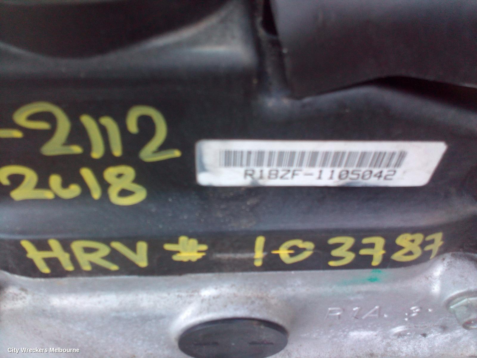 HONDA HRV ENGINE, PETROL, 1.8, R18ZF, RU5, 12/2014 - 10/2021 - Image 3