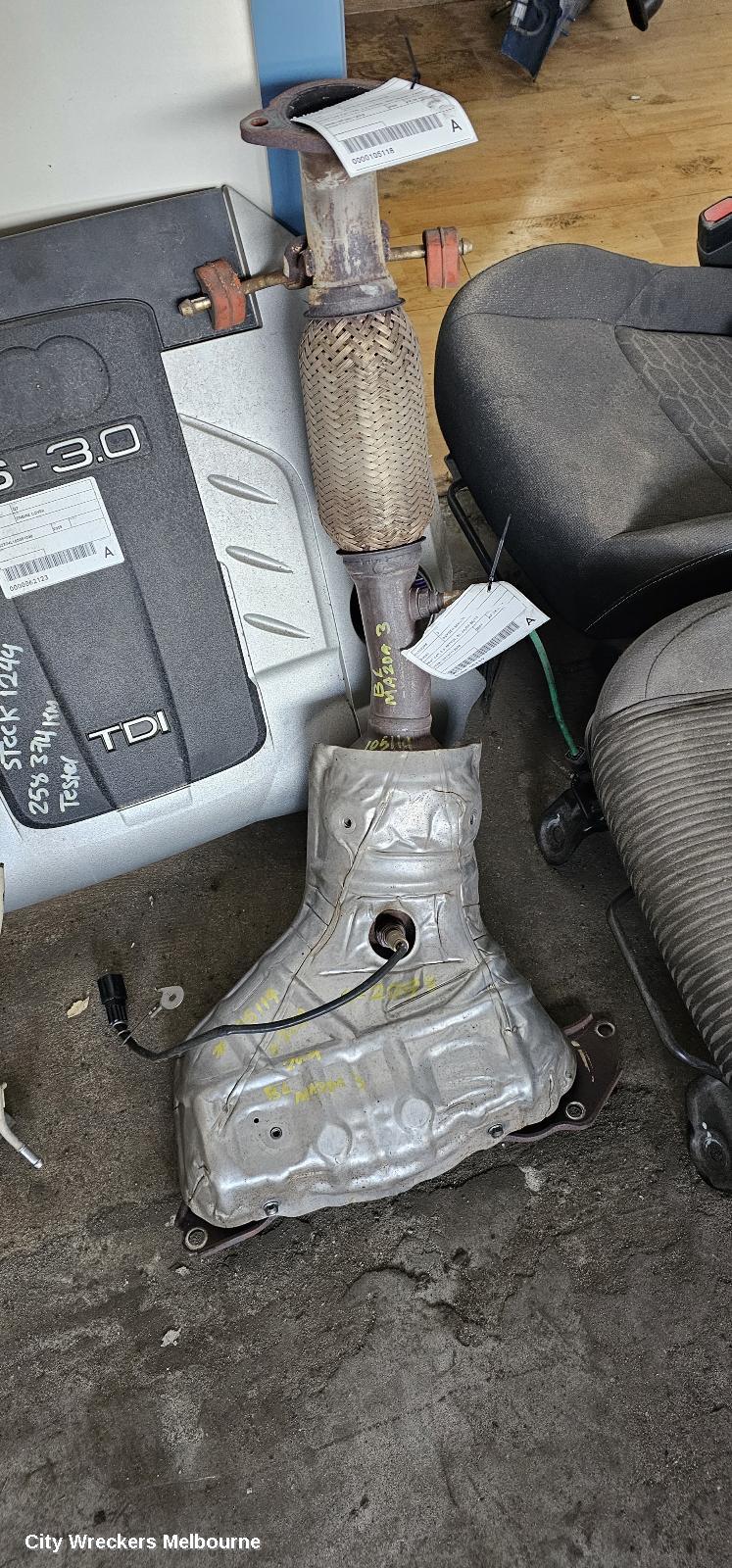 MAZDA 3 CATALYTIC CONVERTER, MANIFOLD-CAT TYPE, 2.0, PETROL, NON SKYACTIV, BL, 04/2009 - 10/2013 - Image 1