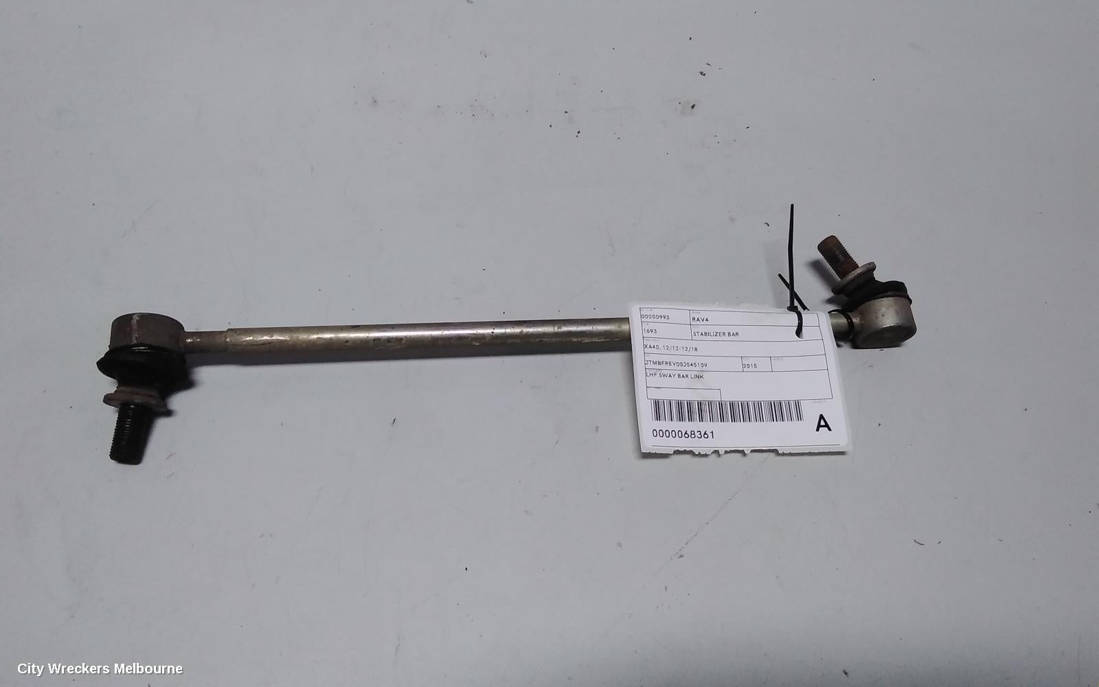 TOYOTA RAV4 STABILISER BAR, XA40, 12/2012 - 12/2018 - Image 3