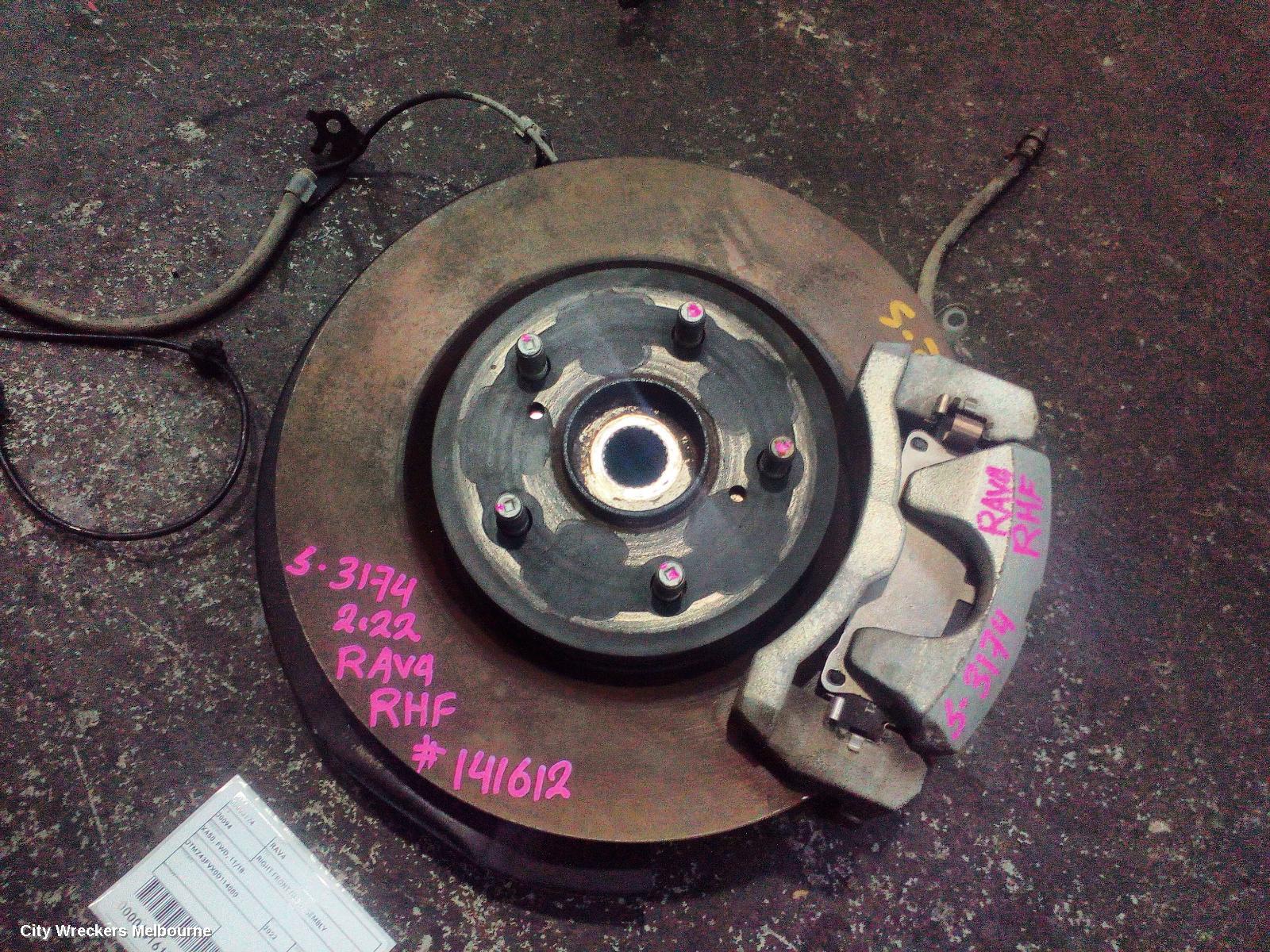 TOYOTA RAV4 RIGHT FRONT HUB ASSEMBLY, XA50, FWD, 11/2018 ONWARDS - Image 2