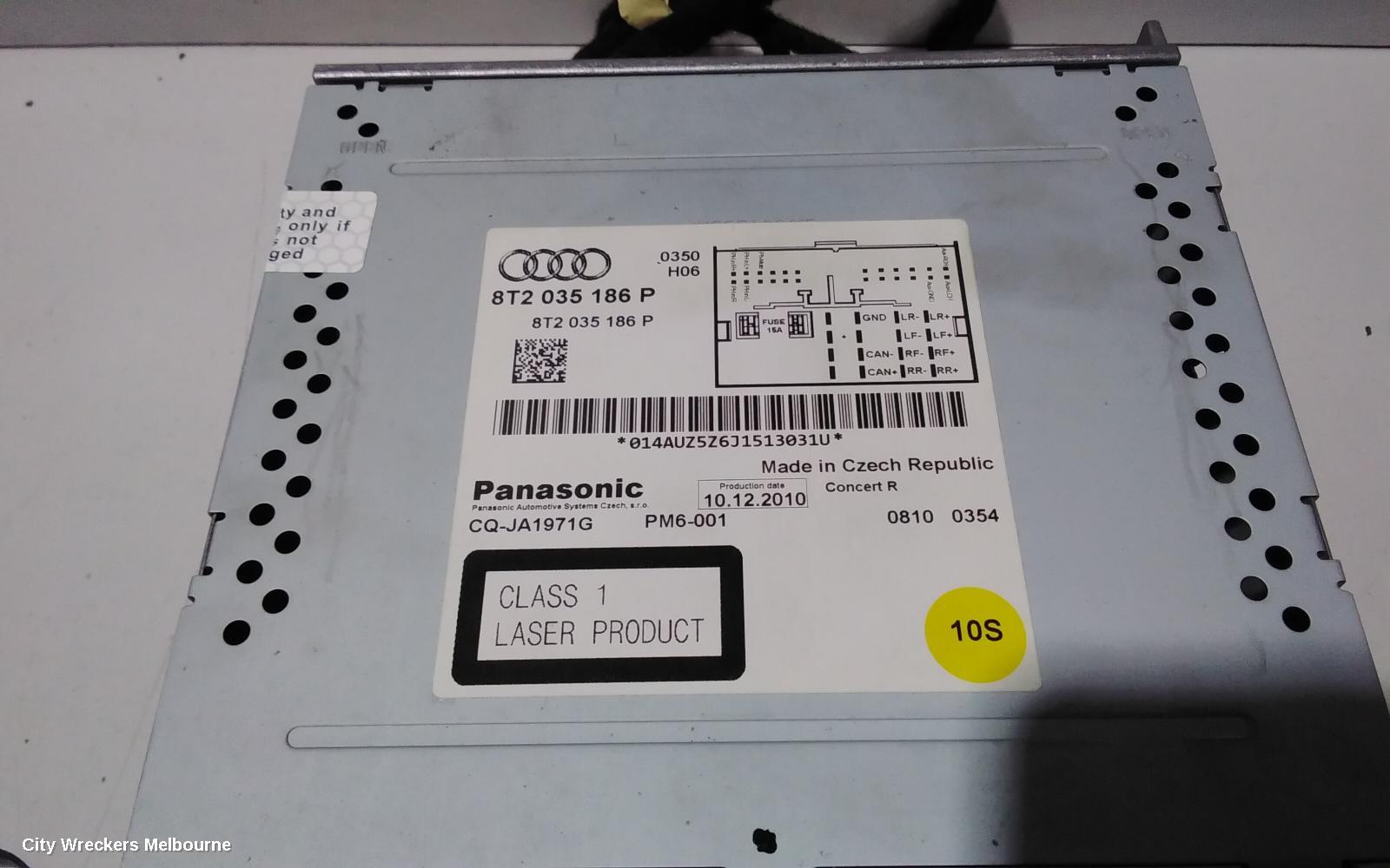 AUDI A4 RADIO/CD/DVD/SAT/TV, DISPLAY UNIT, 6.5IN CONCERT/SYMPHONY, B8 8K, 02/2008 - 09/2015 - Image 3