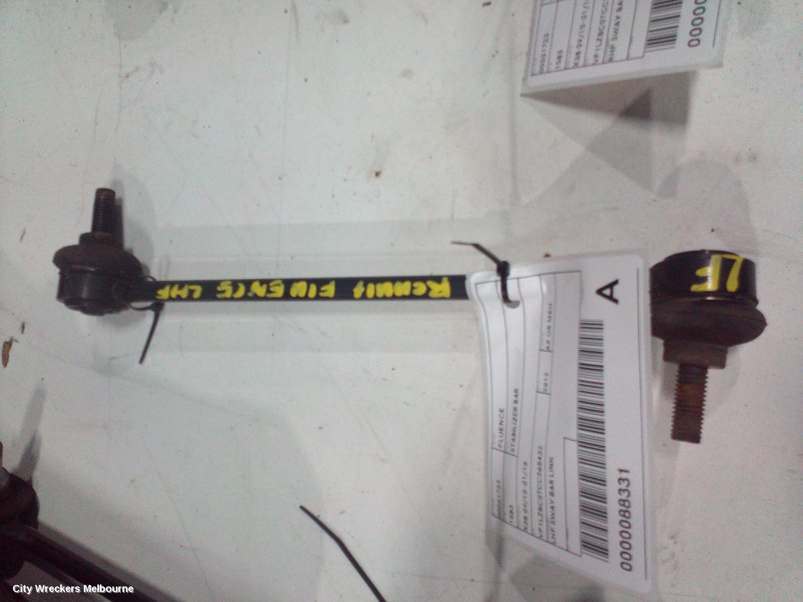 RENAULT FLUENCE STABILISER BAR, X38 09/2010 - 01/2016 - Image 1