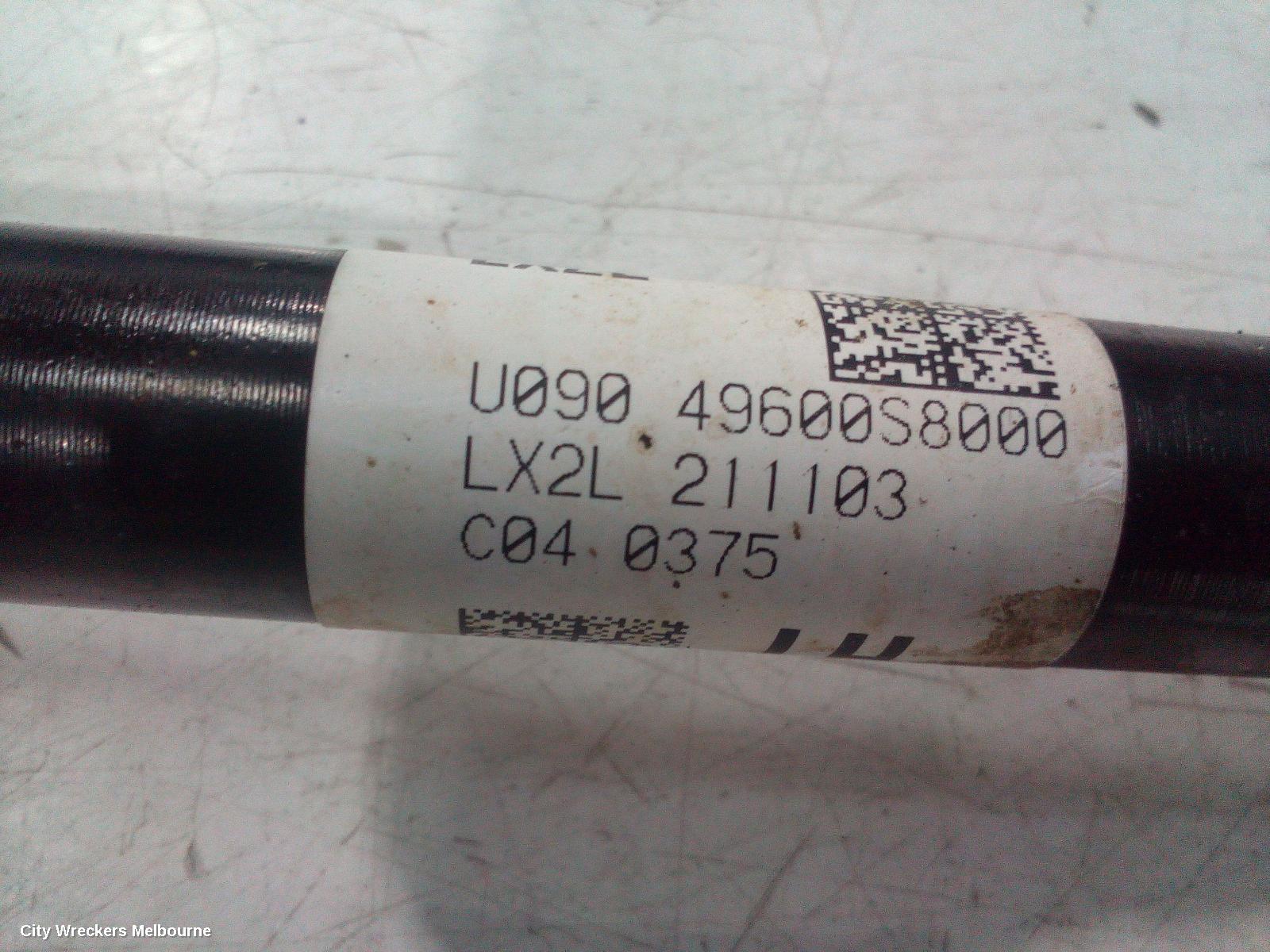 HYUNDAI PALISADE LEFT DRIVESHAFT, REAR, AWD, LX2, 07/2020 ONWARDS - Image 3