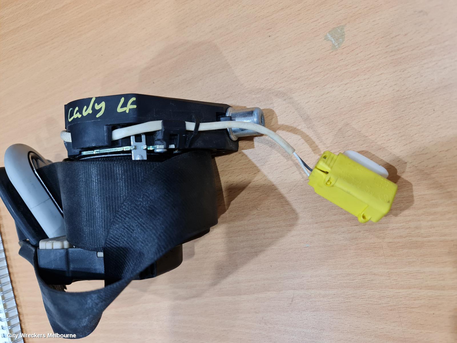 VOLKSWAGEN CADDY SEATBELT/STALK, LH FRONT, SEAT BELT ONLY, 2K, 12/2004 - 06/2015 - Image 3