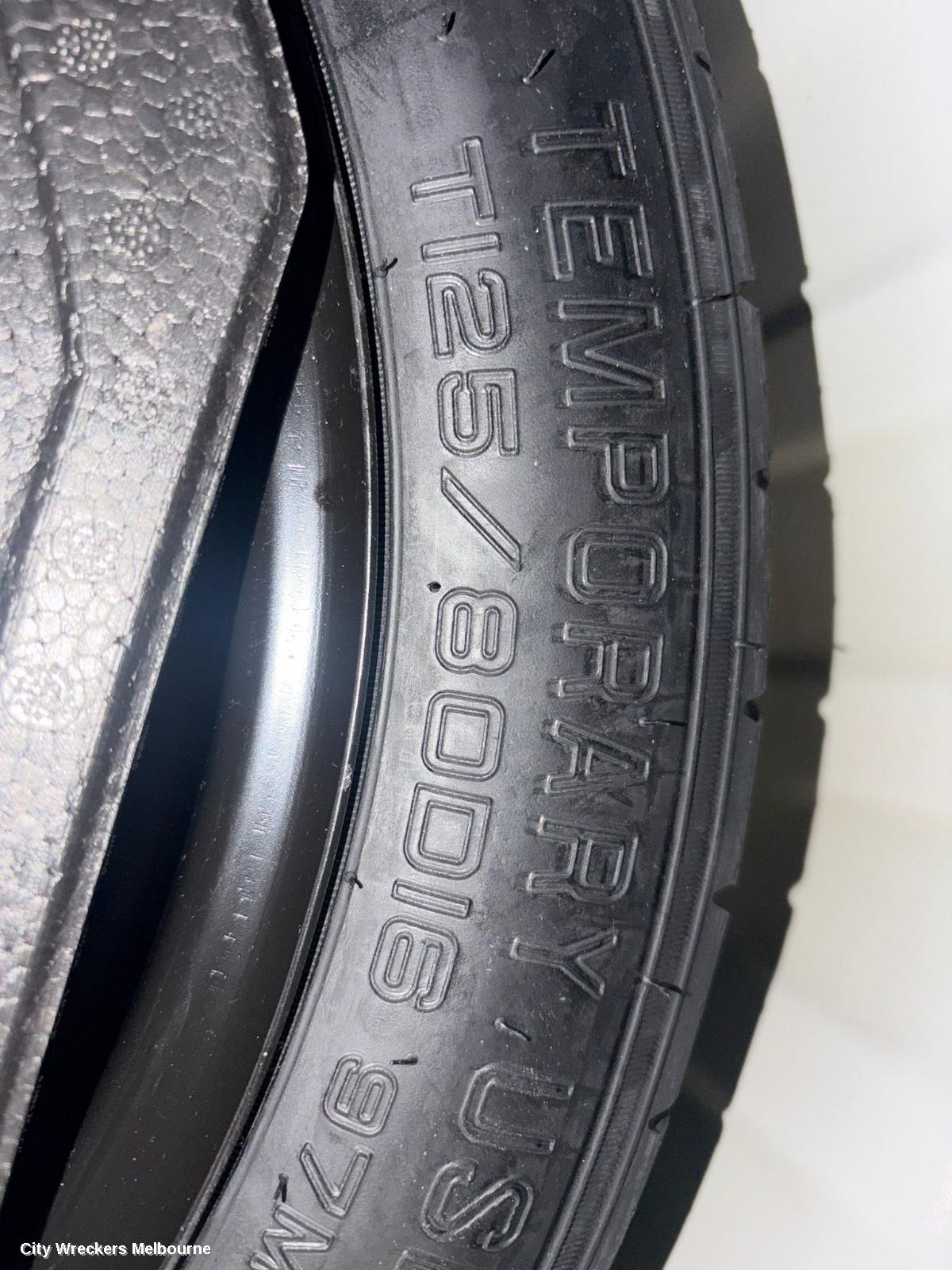 KIA STONIC WHEEL STANDARD/STEEL, SPACE SAVER SPARE, YB, 08/2020 ONWARDS - Image 1