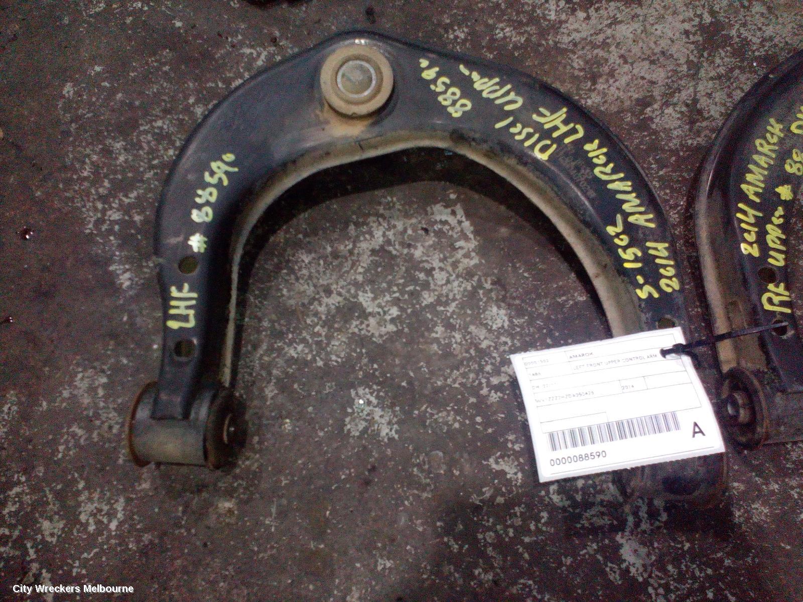 VOLKSWAGEN AMAROK LEFT FRONT UPPER CONTROL ARM, 2H, 02/2011 - 09/2022 - Image 2