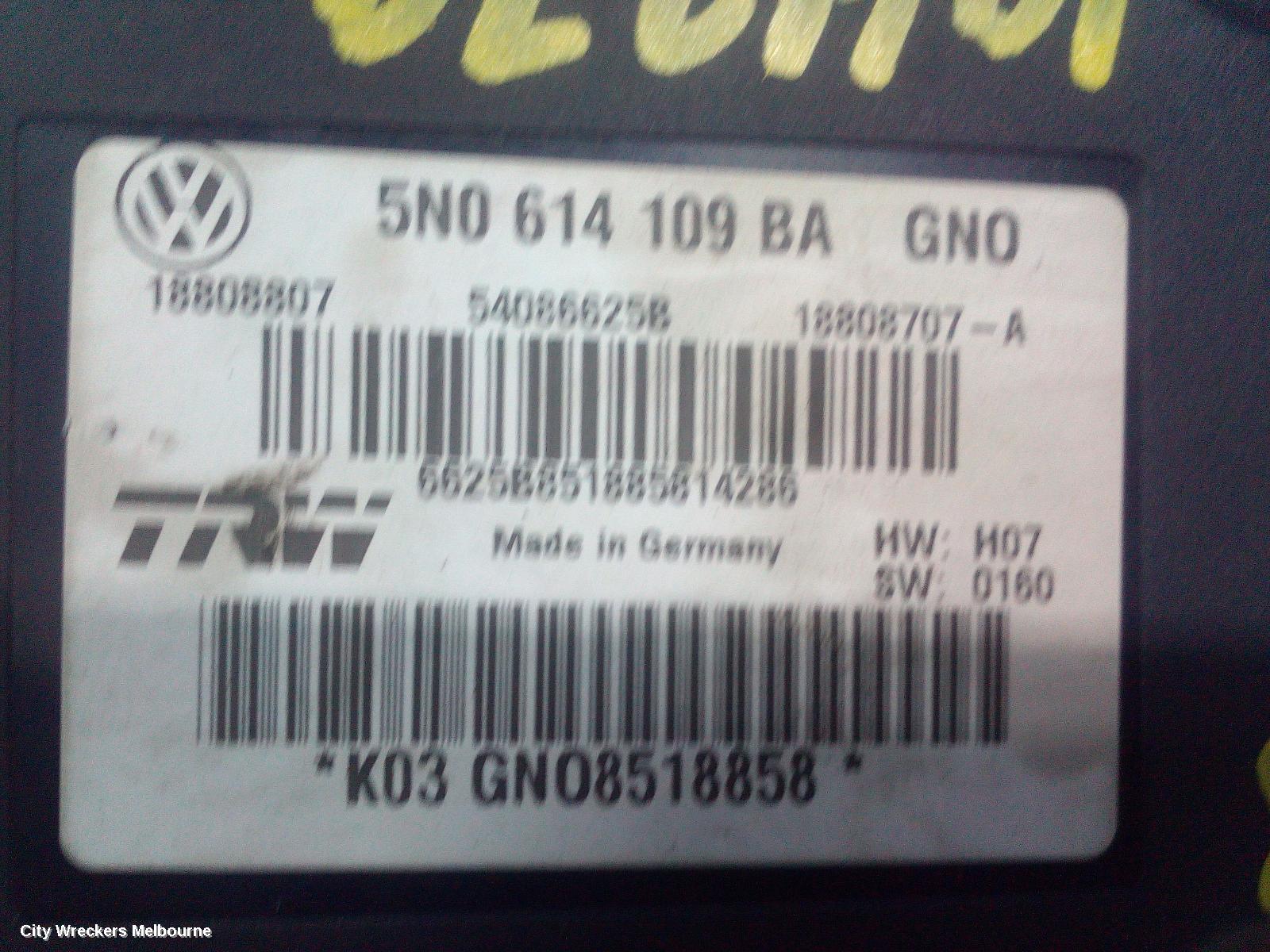 AUDI Q3 ABS PUMP/MODULATOR, P/N 5N0614109BA, 8U, 03/2012 - 12/2018 - Image 3