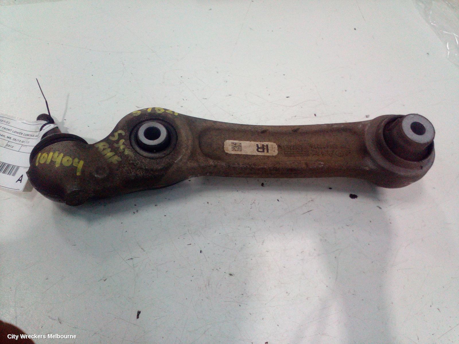 BMW 5 SERIES RIGHT FRONT LOWER CONTROL ARM, REAR (STRAIGHT), F10, SEDAN, M5, 05/2010 - 01/2017 - Image 1