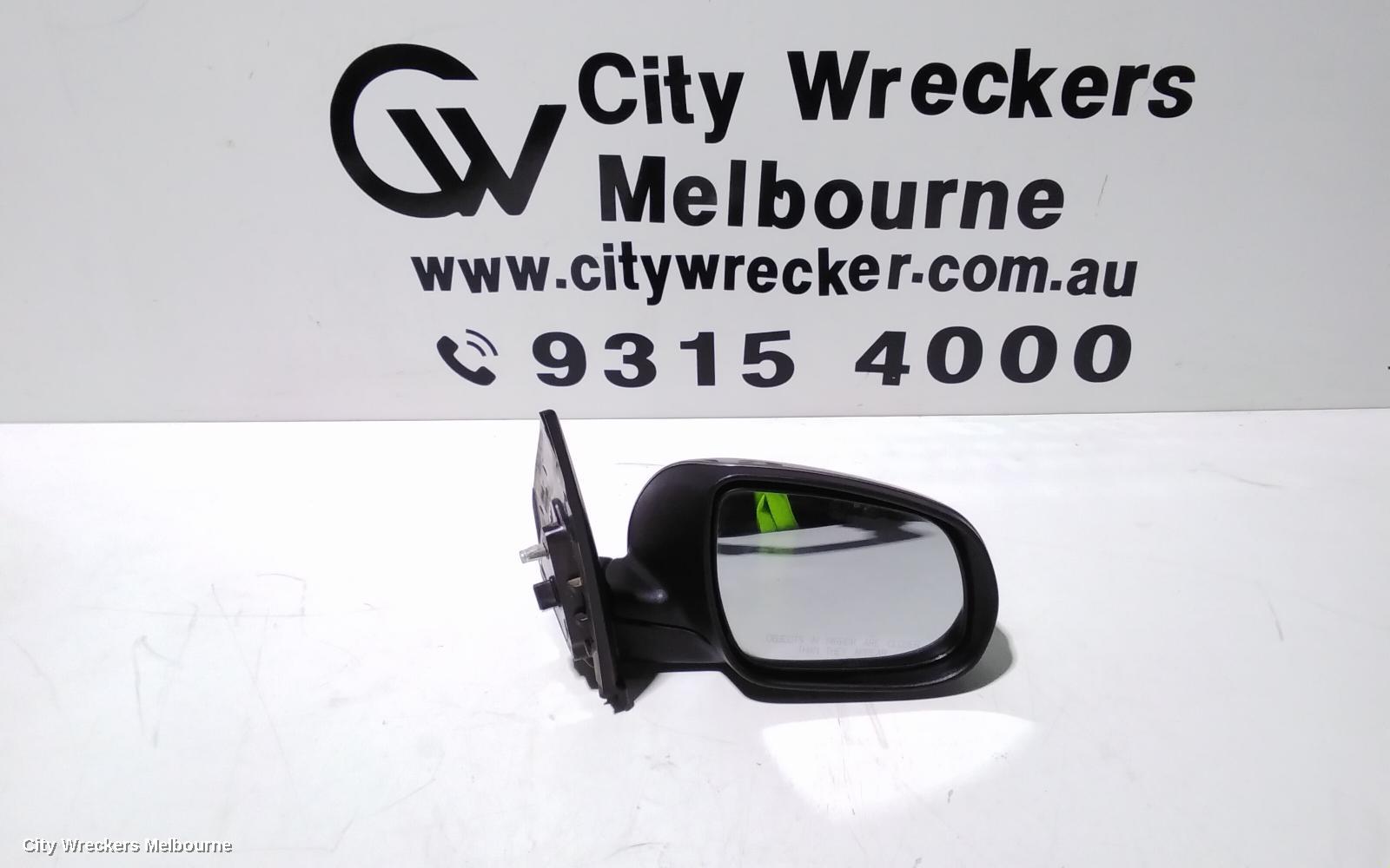 KIA CERATO RIGHT DOOR MIRROR, TD, THIN BLINKER TYPE, SEDAN/HATCH, 07/2010 - 03/2013 - Image 1