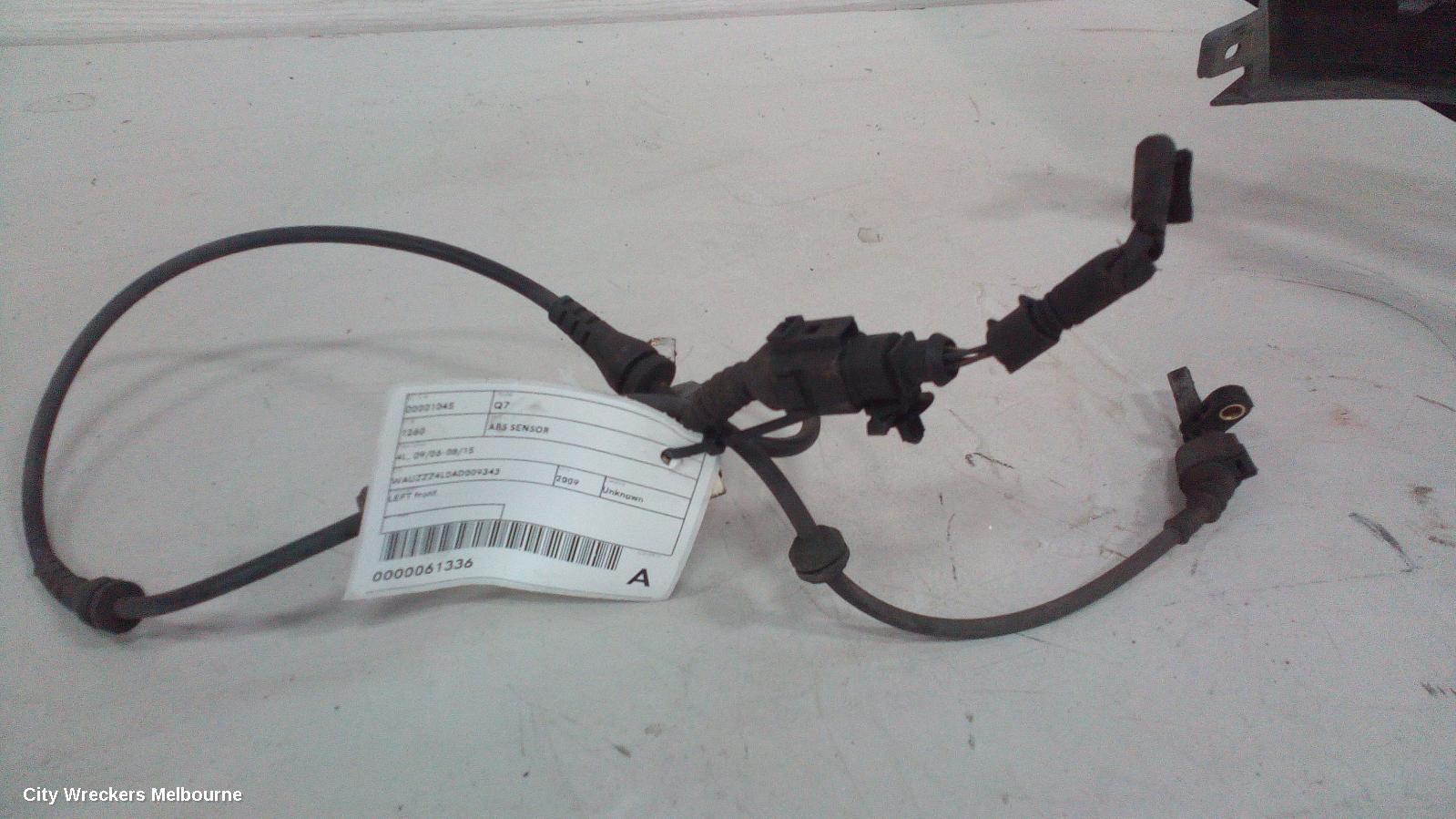 AUDI Q7 ABS SENSOR, 4L, LH FRONT, 09/2006 - 08/2015 - Image 2