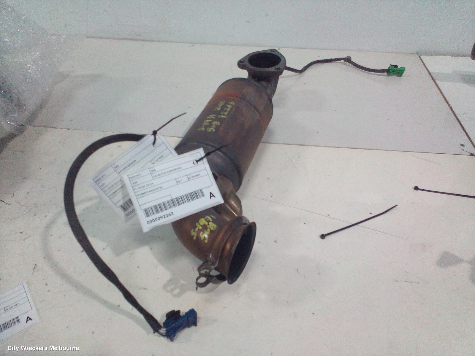 PEUGEOT 308 CATALYTIC CONVERTER, T7, 09/2007 - 01/2014 - Image 2