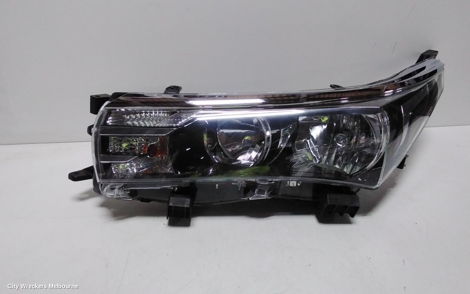 TOYOTA COROLLA LEFT HEADLAMP, ZRE172R, SEDAN, ASCENT/SX, HALOGEN TYPE, 12/2013 - 10/2016 - Image 2