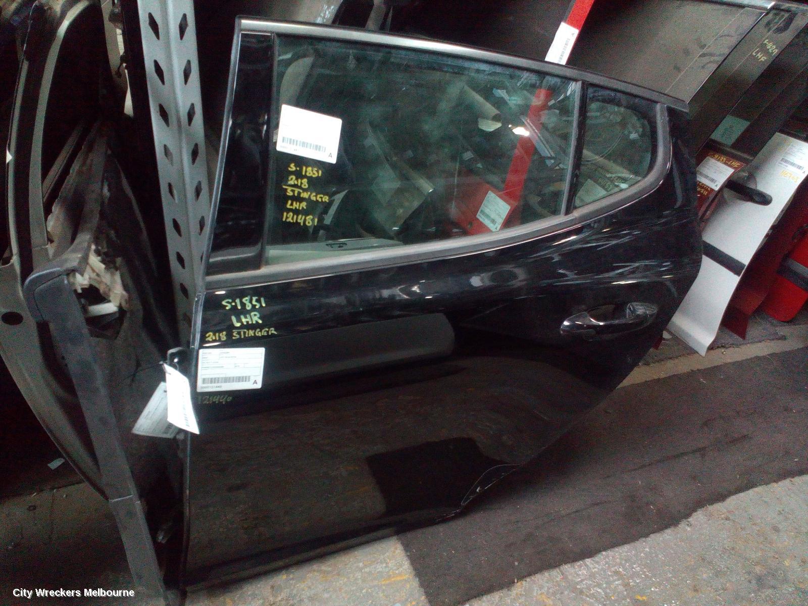 KIA STINGER DOOR/BOOT/GATE LOCK, LEFT REAR DOOR LOCK, CK, 06/2017 ONWARDS - Image 1