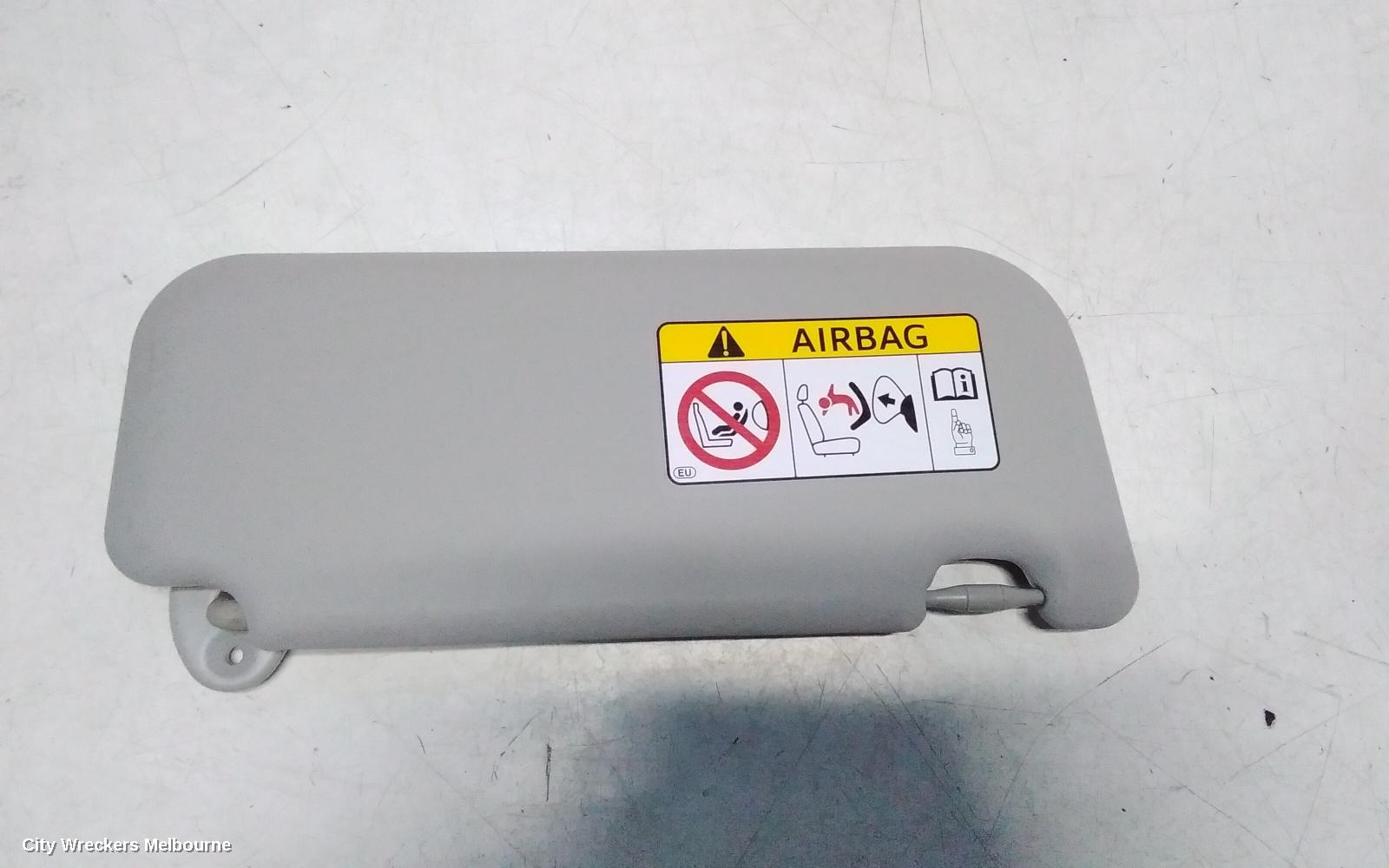 TOYOTA COROLLA SUNVISOR, ZRE182R, LH SIDE, 10/2012 - 06/2018 - Image 1