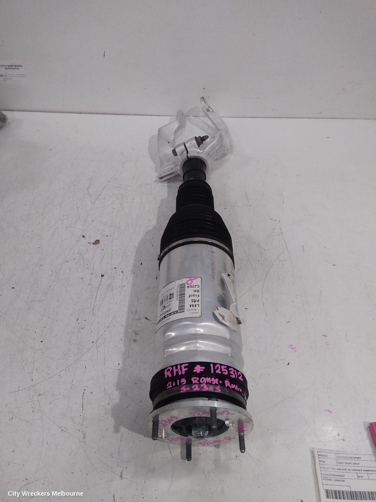 LAND ROVER RANGEROVER SPORT RIGHT FRONT STRUT, L494, AIR TYPE, NON ACE, W/ VARIABLE DAMPENING, 12/2013 - 04/2022 - Image 3