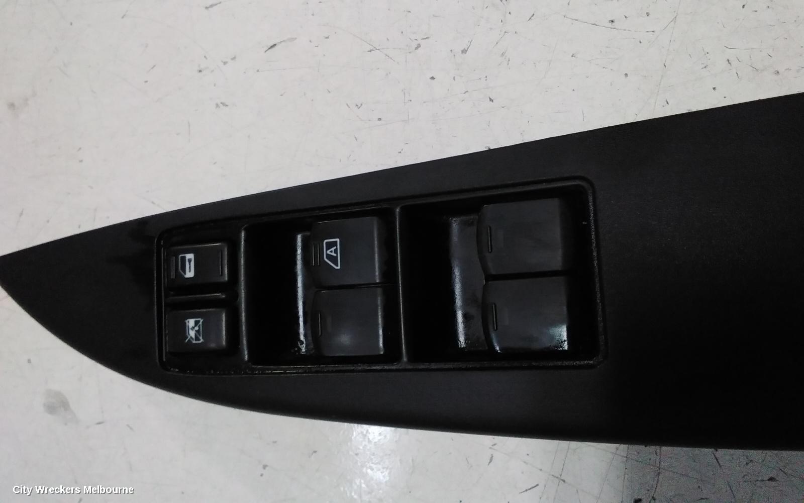 SUBARU LIBERTY PWR DR WIND SWITCH, RH FRONT (MASTER SWITCH), MARKED A04, 5TH GEN, 07/2009 - 03/2012 - Image 2