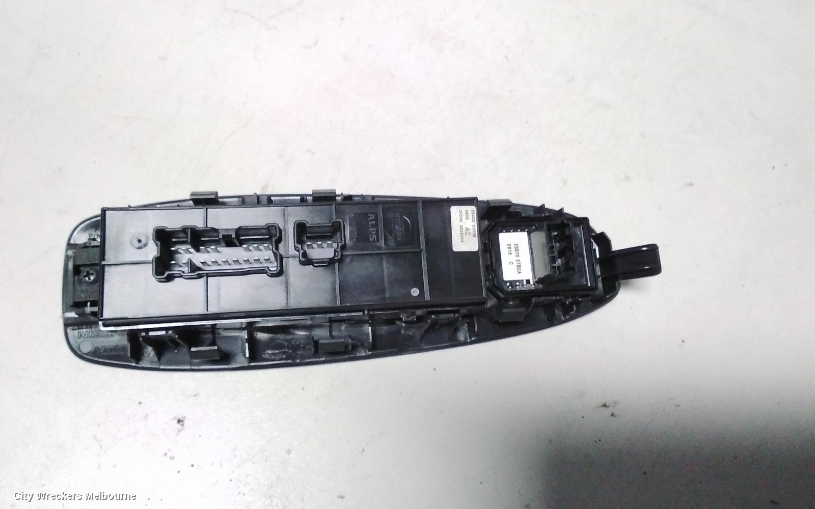 NISSAN PATHFINDER PWR DR WIND SWITCH, RH FRONT (MASTER SWITCH), R52, 10/2013 - 04/2021 - Image 3
