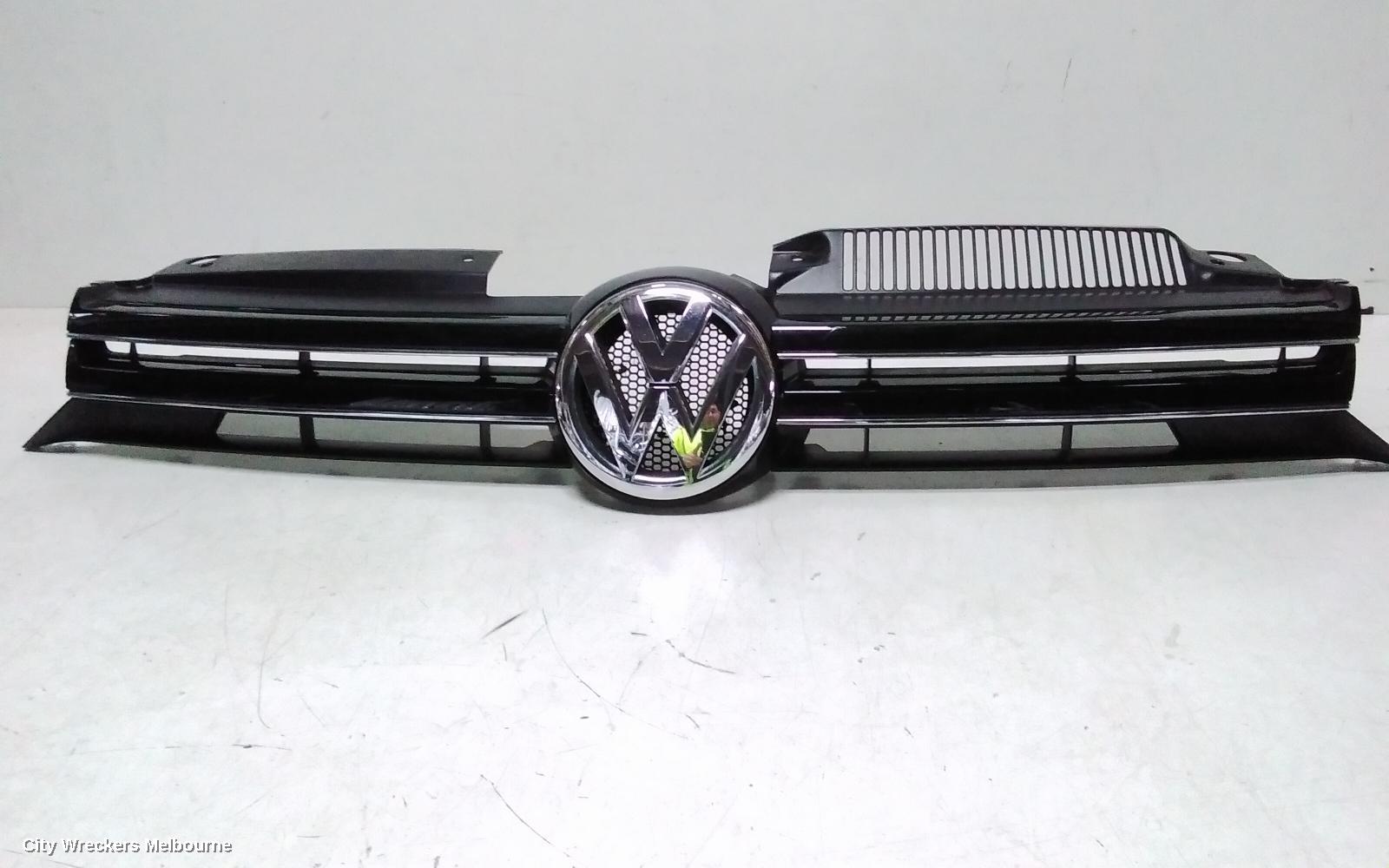 VOLKSWAGEN GOLF GRILLE, RADIATOR GRILLE, GEN 6, 5DR HATCH, BLACK/BLACK, 10/2008 - 03/2013 - Image 3
