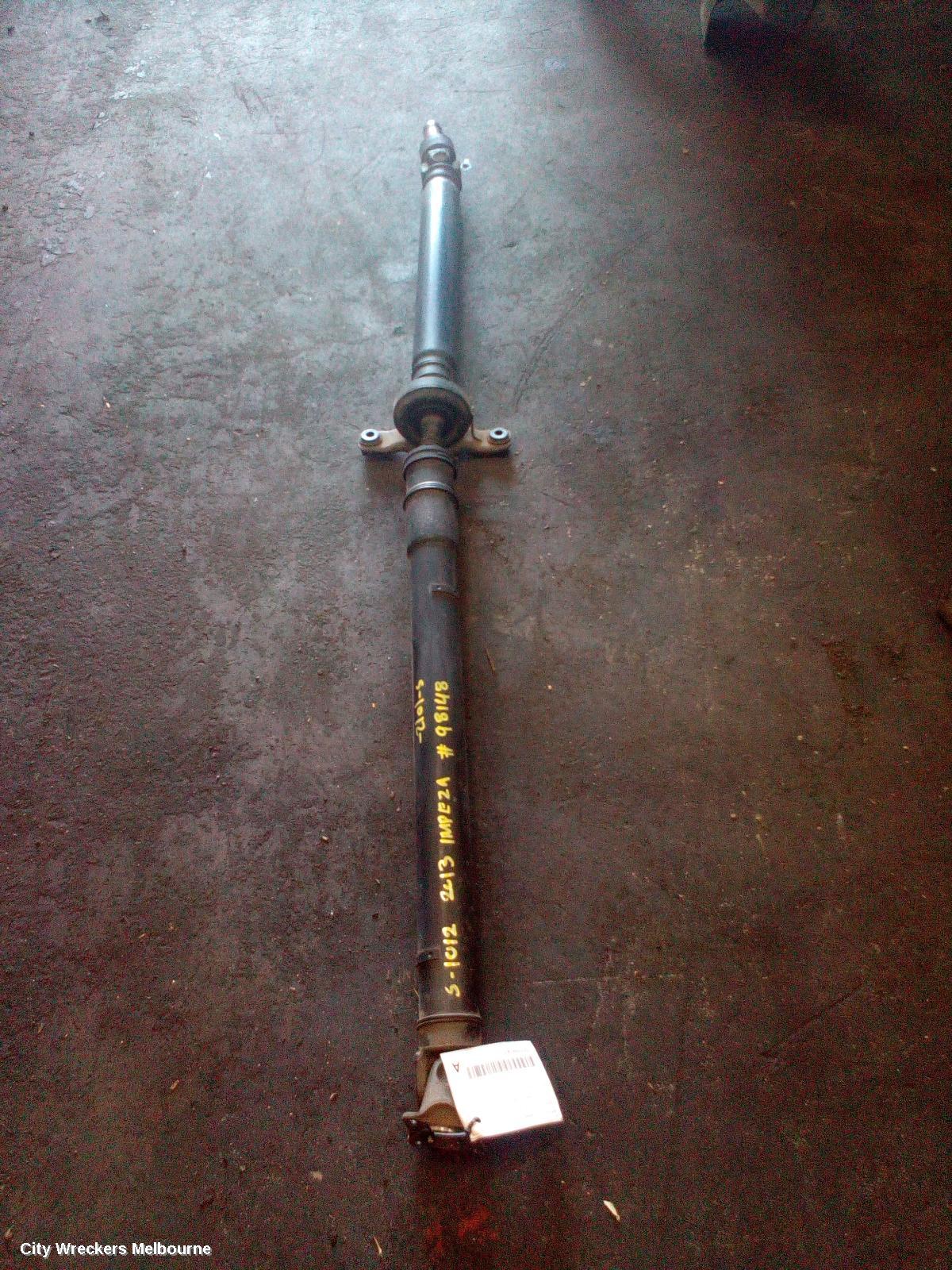 SUBARU IMPREZA REAR DRIVE SHAFT, G4, 2.0, FB20, MANUAL T/M, 12/2011 - 10/2016 - Image 1