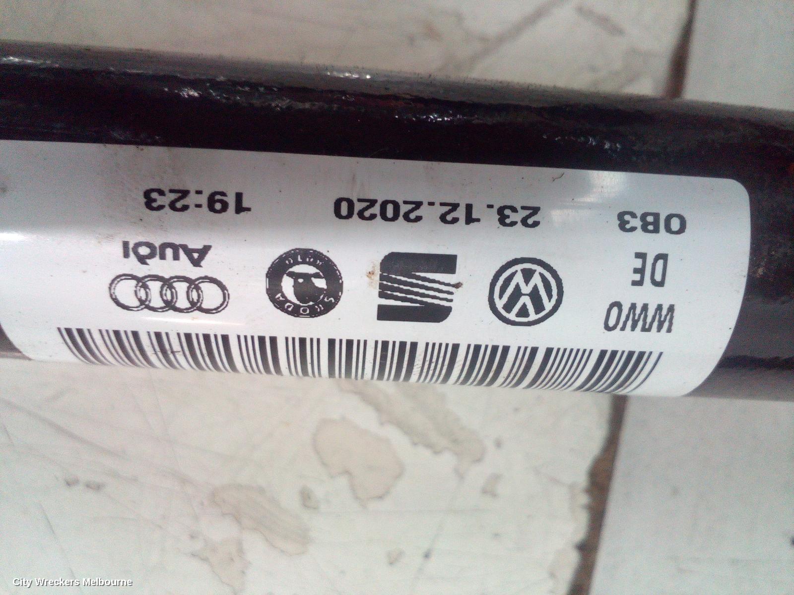 VOLKSWAGEN TIGUAN RIGHT DRIVESHAFT, REAR, 5NA, ALLSPACE, 07/2018 ONWARDS - Image 1
