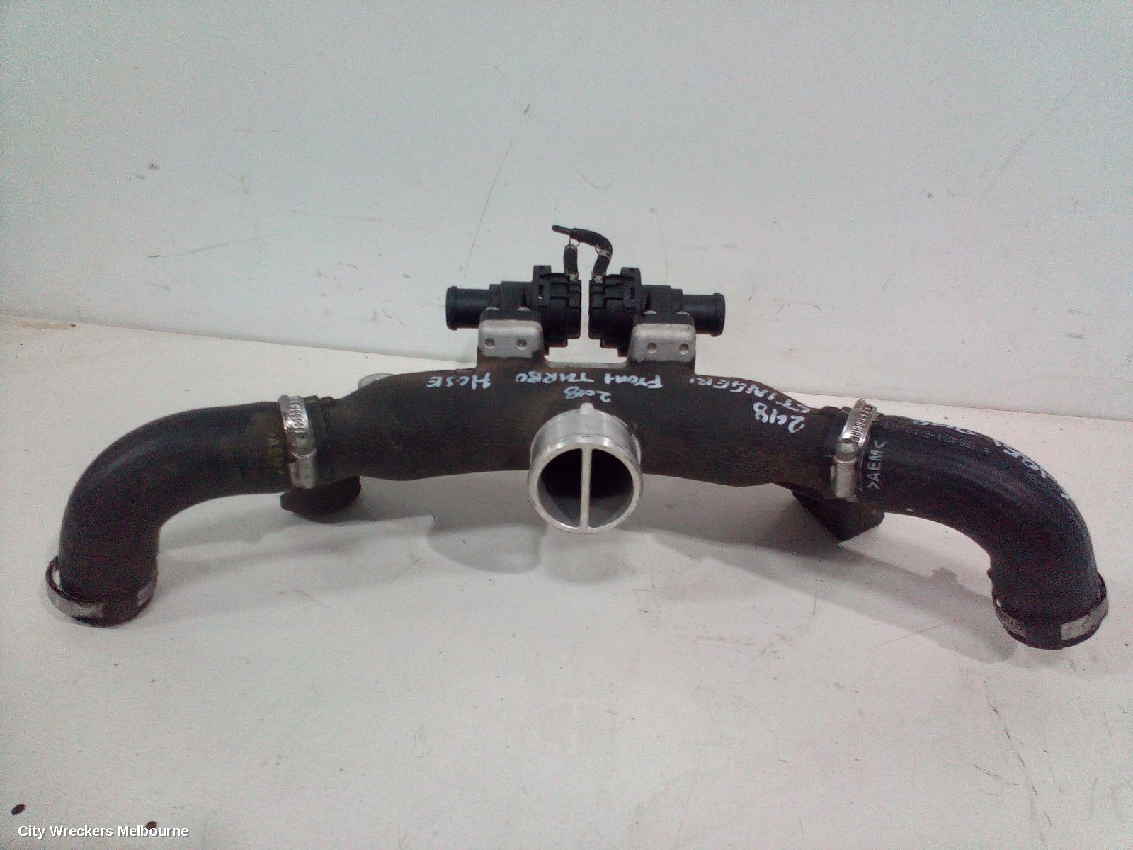 KIA STINGER, CK, 06/2017 - 04/2023, FRONT TURBO HOSE : 97413 - Image 3