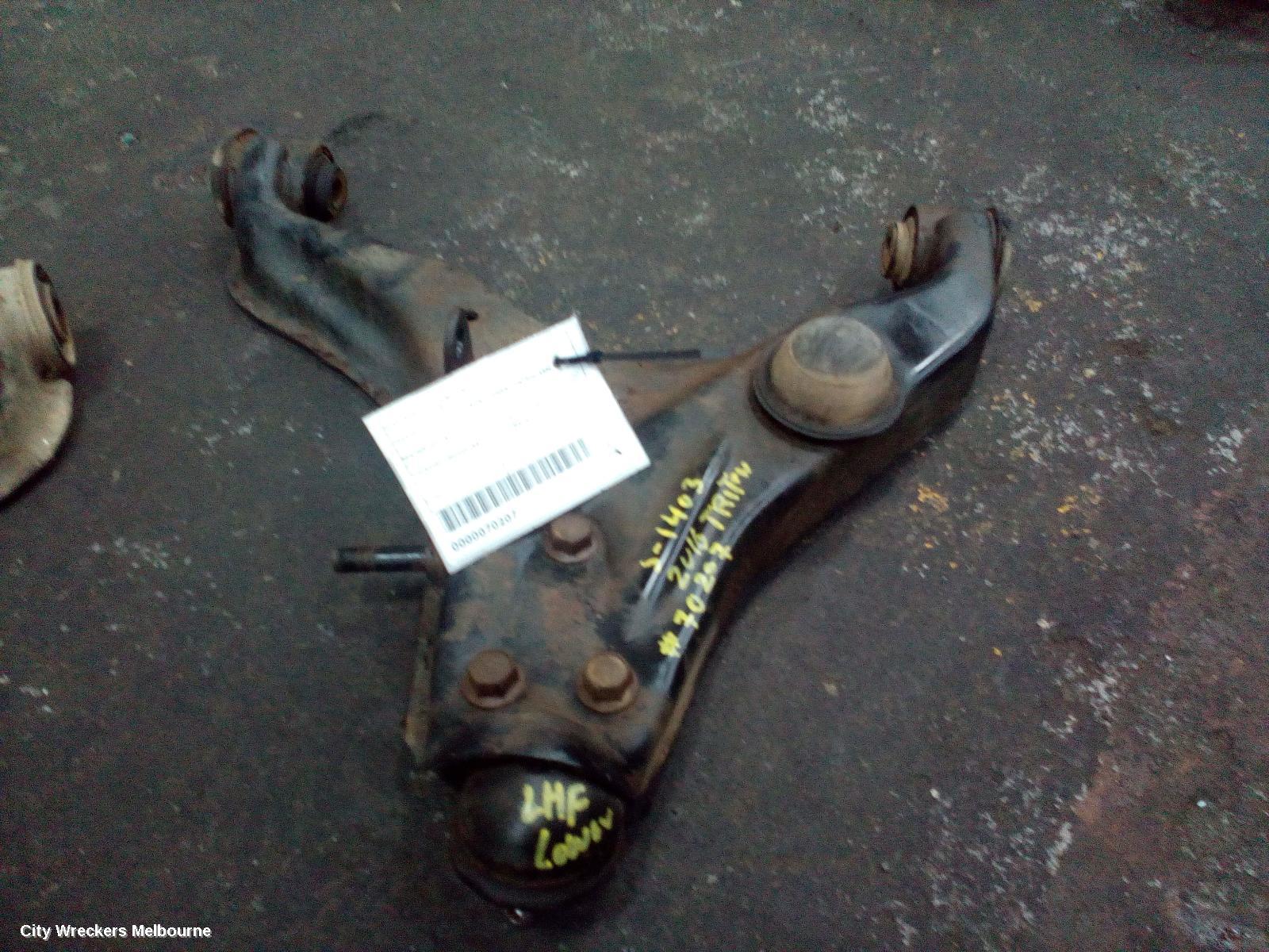 MITSUBISHI TRITON LEFT FRONT LOWER CONTROL ARM, MQ-MR, 03/2015 - 10/2023 - Image 2