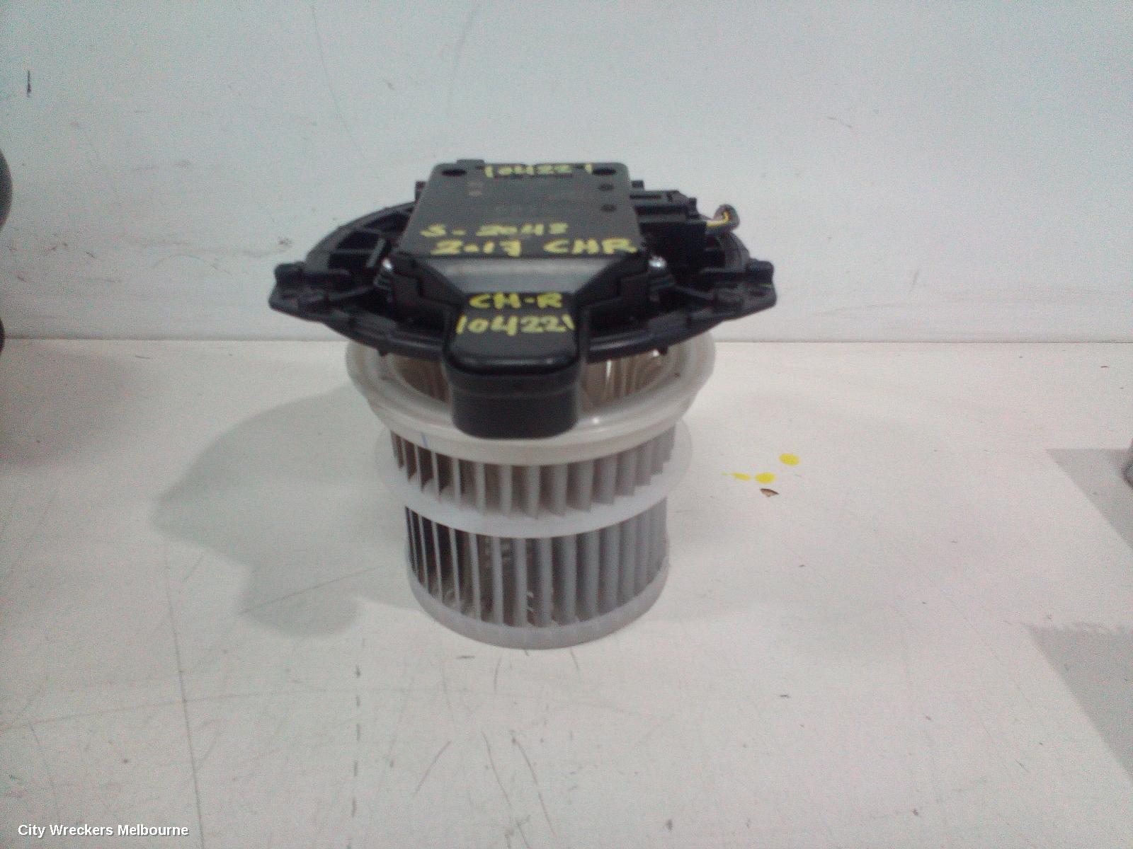 TOYOTA C-HR HEATER FAN MOTOR, PETROL, 1.2, NGX10R,NGX50R, 12/2016 - 09/2023 - Image 1