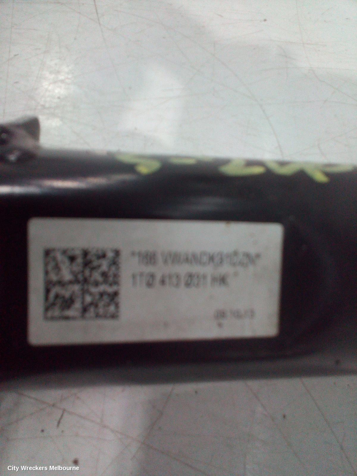 VOLKSWAGEN GOLF RIGHT FRONT STRUT, GEN 6, CABRIO, SPORTS TYPE, 07/2011 - 01/2016 - Image 3