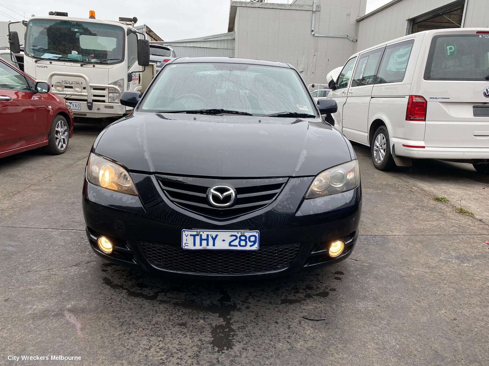 MAZDA 3 RIGHT INDICATOR/FOG/SIDE, BUMPER FOGLAMP, BK, ROUND TYPE, LENS# 114-61009, 01/2004 - 04/2009 - Image 2