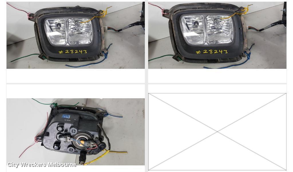 KIA SORENTO LEFT INDICATOR/FOG/SIDE, BUMPER FOGLAMP, XM, 10/2012 - 12/2014 - Image 1