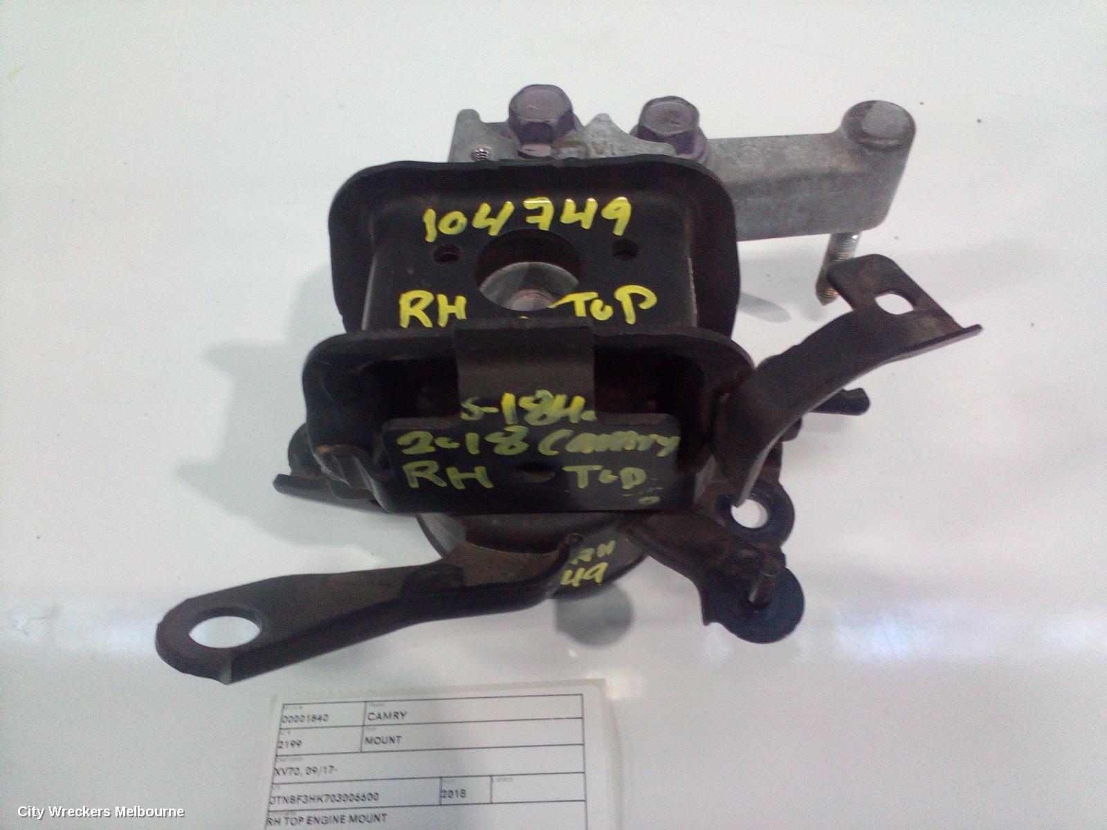TOYOTA CAMRY MOUNT, XV70, 09/2017 - 05/2024 - Image 3
