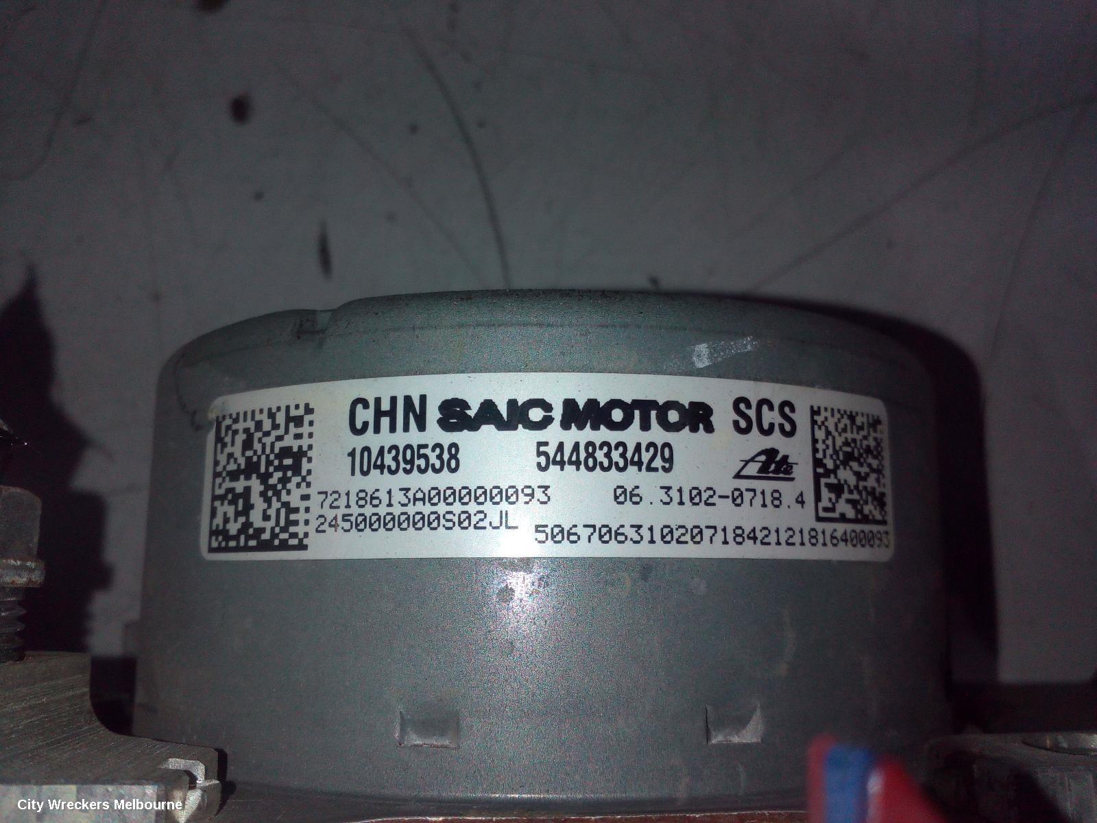 MG GS ABS PUMP/MODULATOR, SAS2, P/N 544833429, 09/2016 - 08/2019 - Image 3