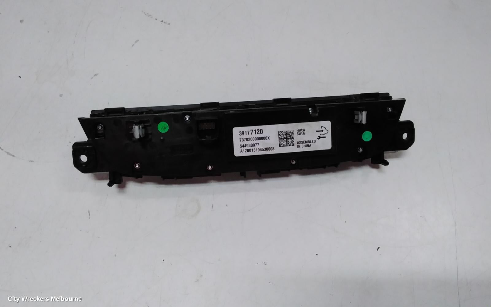 HOLDEN COMMODORE HEATER/AC CONTROLS, DUAL CLIMATE CONTROL, FRONT & REAR HEATED SEAT TYPE, ZB, 10/2017 - 12/2020 - Image 2